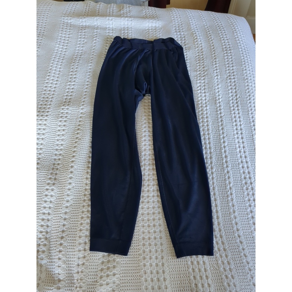 Vtg Patagonia Capilene Thermal Base Layer Pants USA Blue Medium‎ 27X28